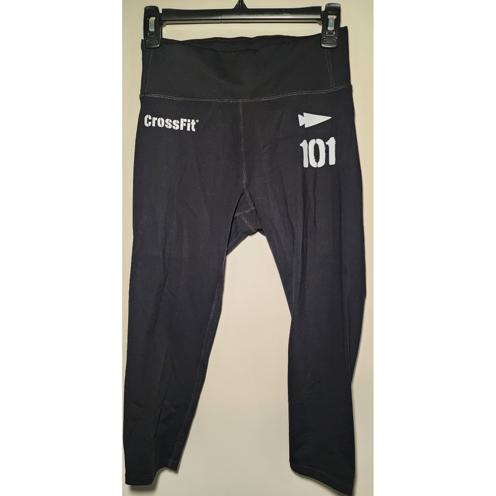 GORUCK Women Black CrossFit 101 Tough Leggings Crop High Rise Size 6 USA Made